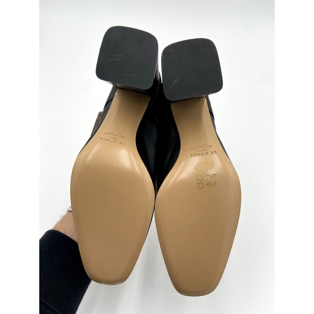 NEW Le Monde Beryl Leather Mary Jane pumps shoes size 37 - Picture 11 of 12